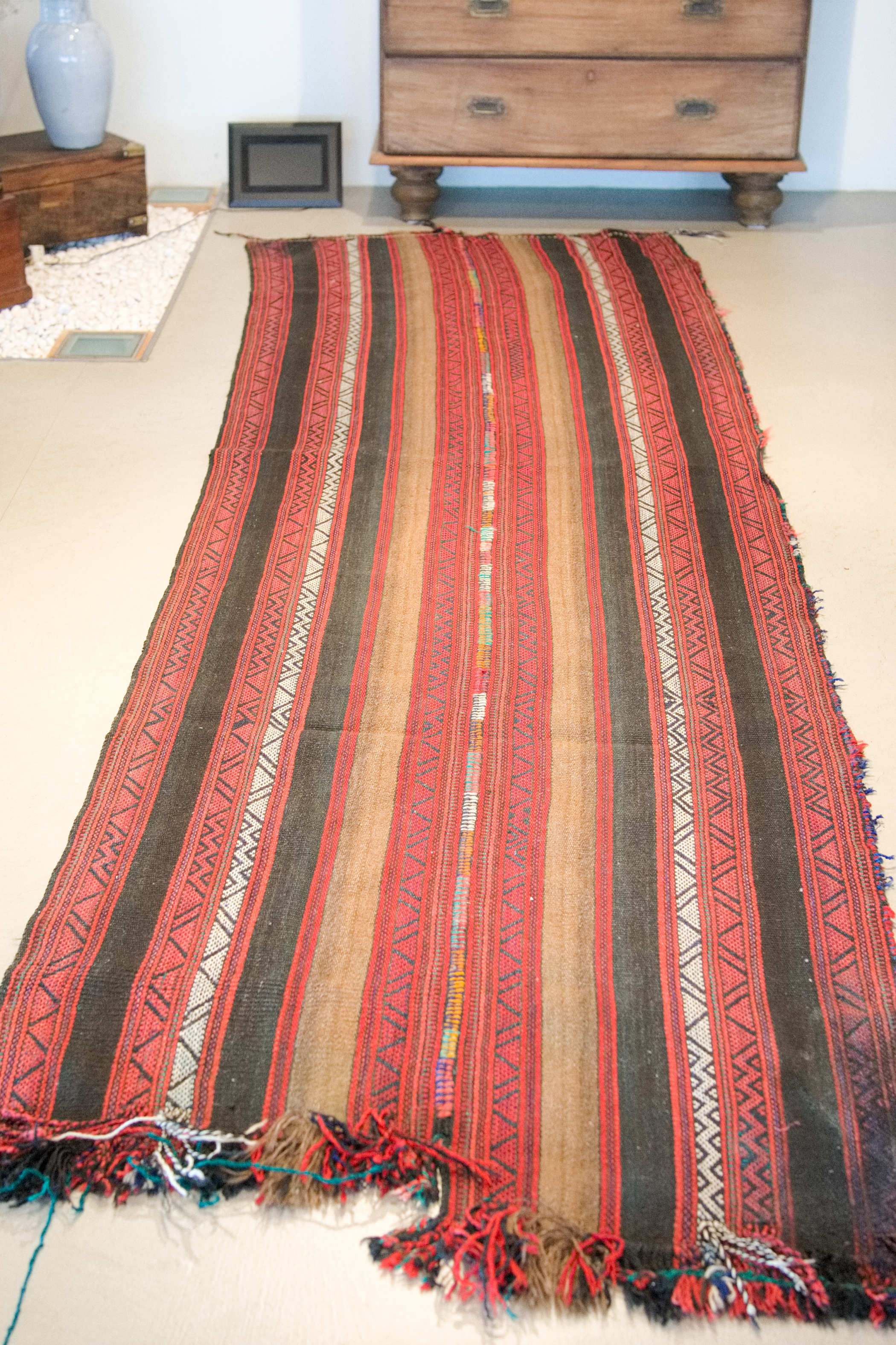 Tappeto in lana Djidjim  kilim