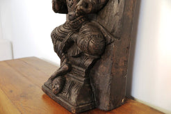 Statua Shiva in legno, tronco di teak inciso, databile metà 900, pezzo unico lavorato artigianalmente. dimensioni 24x17xh53cm.